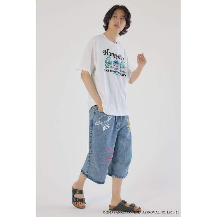 (サンリオキャラクターズ)ビーチハンギョドンTシャツ | RODEO CROWNS WIDE BOWL | 詳細画像22 