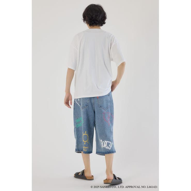 (サンリオキャラクターズ)ビーチハンギョドンTシャツ | RODEO CROWNS WIDE BOWL | 詳細画像23 