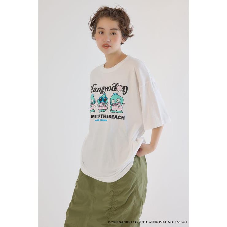 (サンリオキャラクターズ)ビーチハンギョドンTシャツ | RODEO CROWNS WIDE BOWL | 詳細画像11 