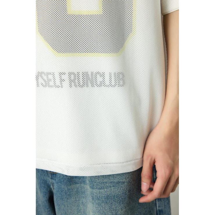 メッシュドッキンクナンバーTシャツ | RODEO CROWNS WIDE BOWL | 詳細画像13 