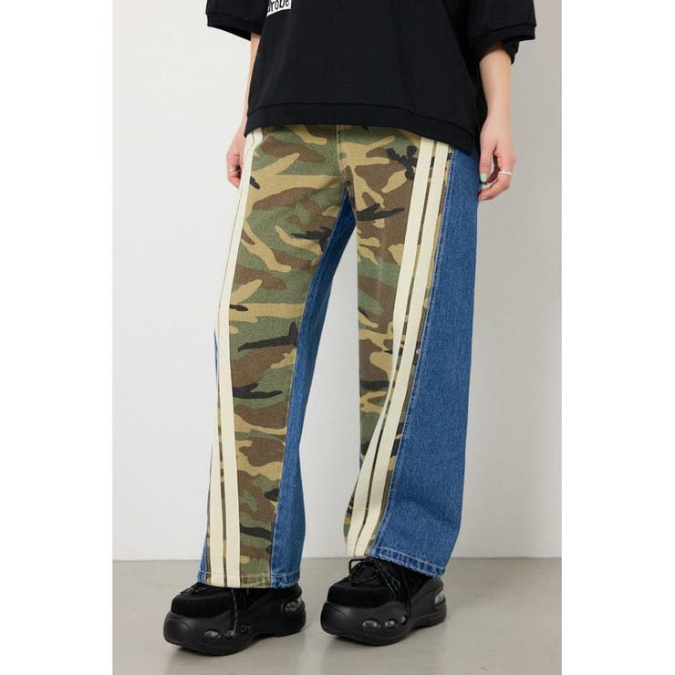 アソートパターン切り替えラインデニム | RODEO CROWNS WIDE BOWL | 詳細画像22 