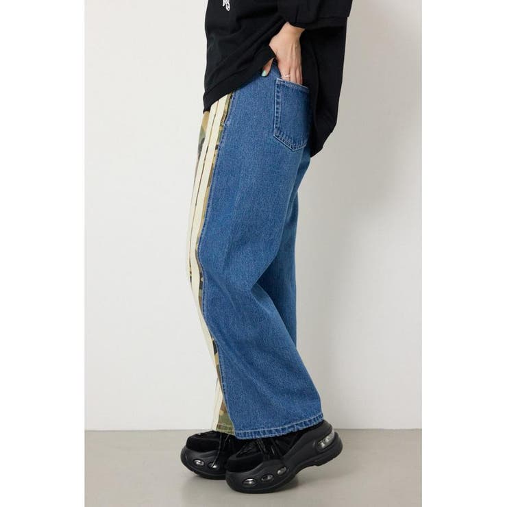 アソートパターン切り替えラインデニム | RODEO CROWNS WIDE BOWL | 詳細画像23 