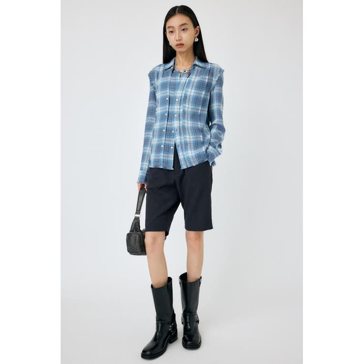 T.GRY | STRETCH TWILL スリムハーフパンツ | MOUSSY OUTLET