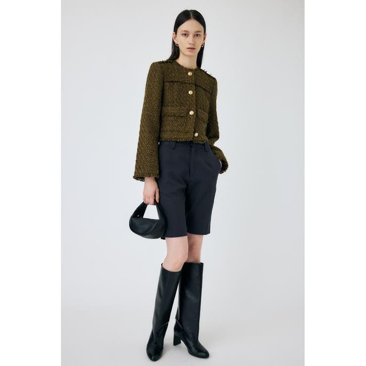 STRETCH TWILL スリムハーフパンツ | MOUSSY OUTLET | 詳細画像28 