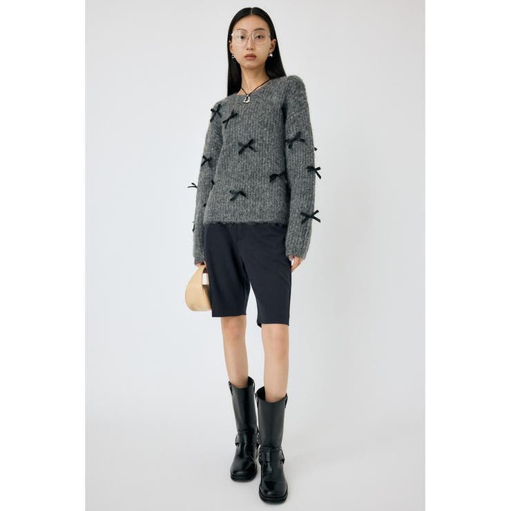 STRETCH TWILL スリムハーフパンツ | MOUSSY OUTLET | 詳細画像22 