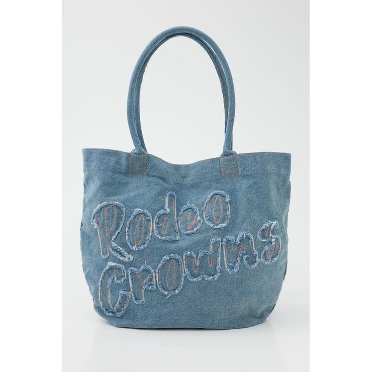 BLU | ラウンドビッグロゴトート | RODEO CROWNS WIDE BOWL