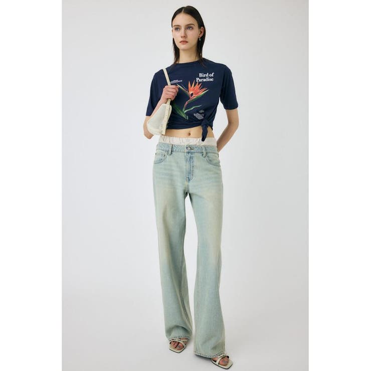 ASYMMETRY フラワー TEE | MOUSSY OUTLET | 詳細画像16 