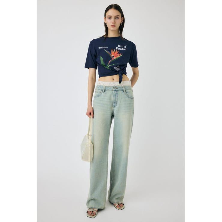 ASYMMETRY フラワー TEE | MOUSSY OUTLET | 詳細画像17 