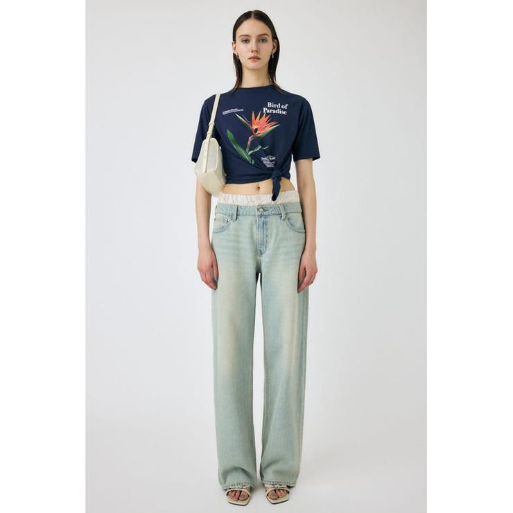 ASYMMETRY フラワー TEE | MOUSSY OUTLET | 詳細画像18 
