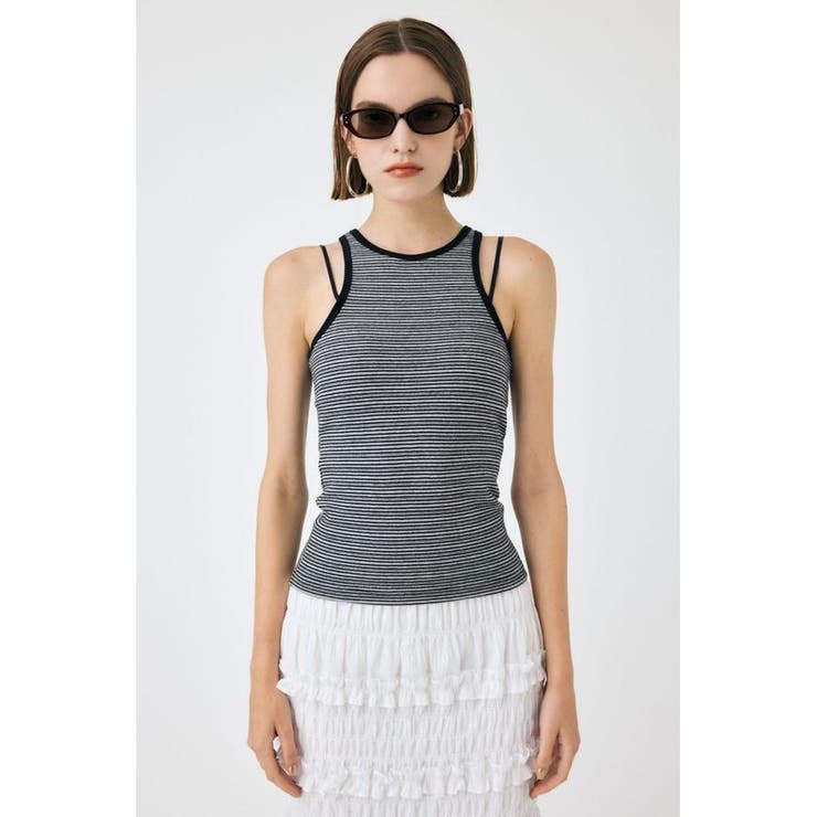 柄BLK5 | AMERICAN SLEEVE タンクトップ | MOUSSY OUTLET