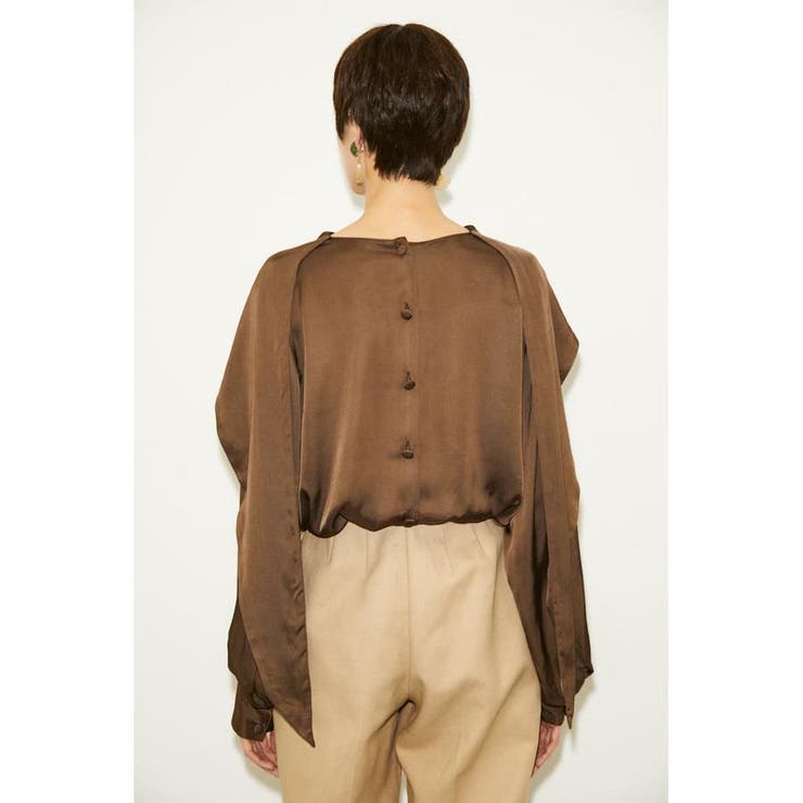 MARBLING TIE ブラウス | SLY OUTLET | 詳細画像6