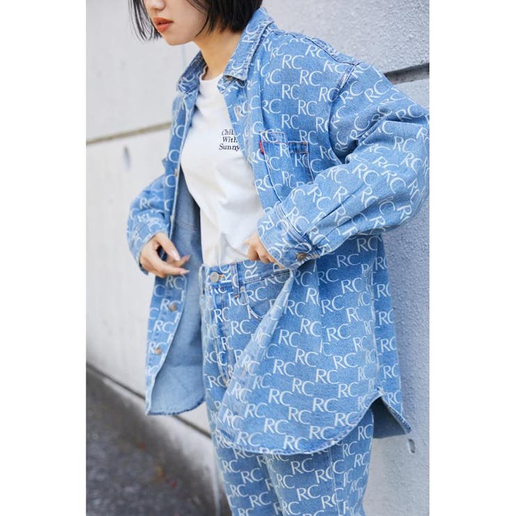 L/BLU1 | （WEB限定）MG LOGO DENIM JACKET | RODEO CROWNS WIDE BOWL