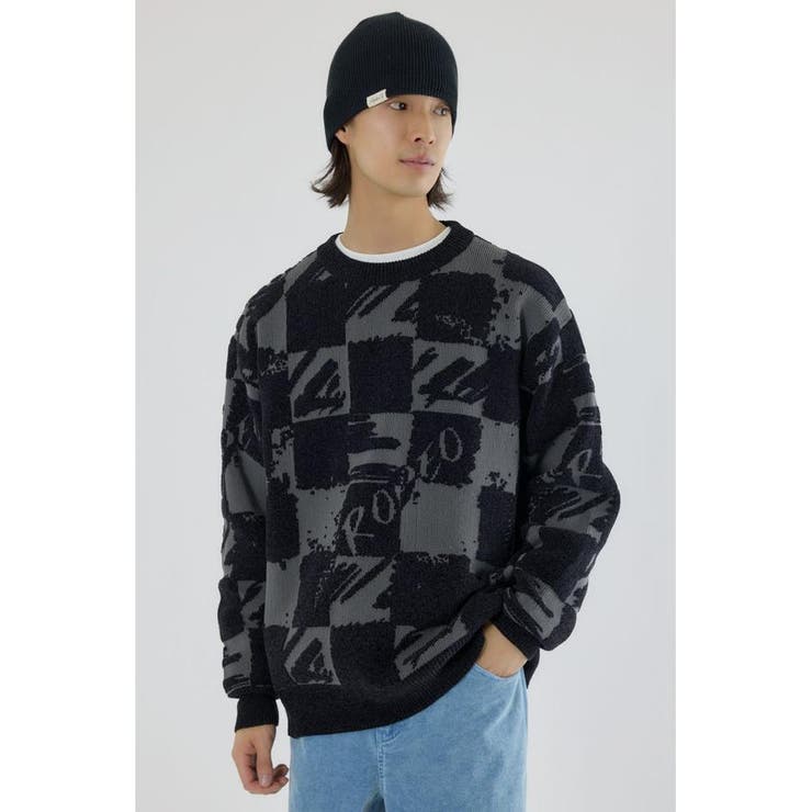 ブロークンチェックニット | RODEO CROWNS WIDE BOWL | 詳細画像15 