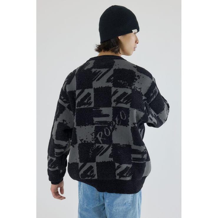 ブロークンチェックニット | RODEO CROWNS WIDE BOWL | 詳細画像17 