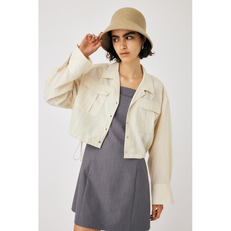 RIPSTOP CROPPED シャツ | MOUSSY OUTLET | 詳細画像17 