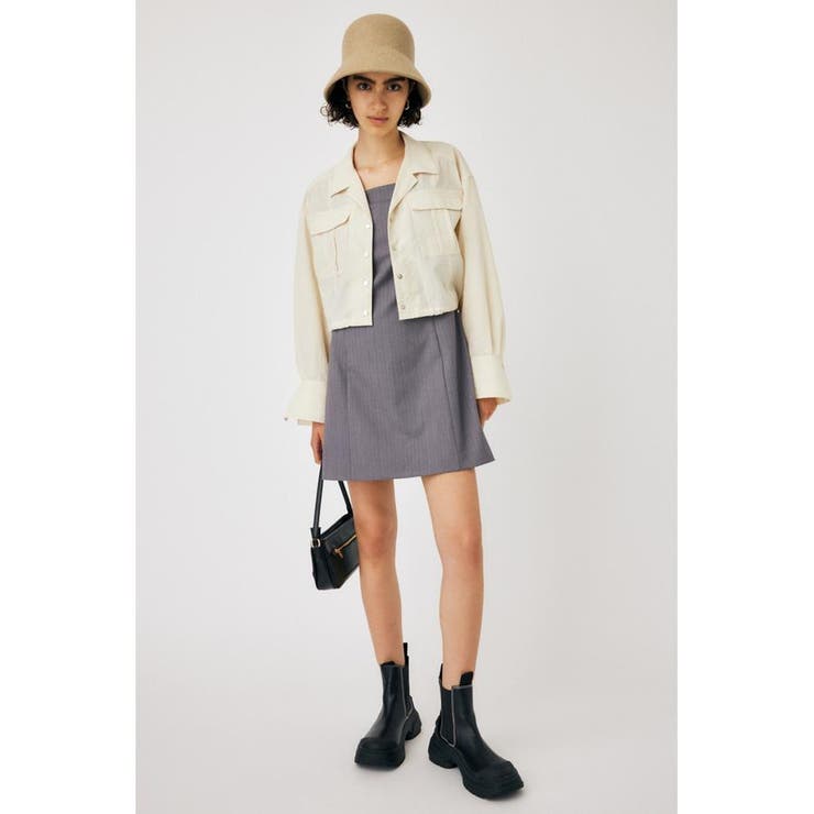 ECRU | RIPSTOP CROPPED シャツ | MOUSSY OUTLET