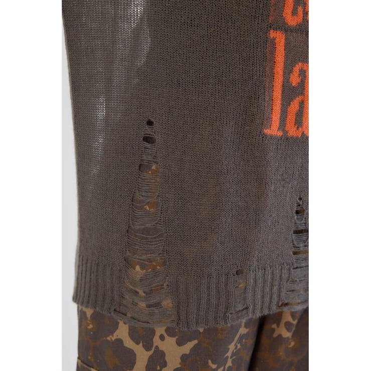 メッセージダメージニットトップス | RODEO CROWNS WIDE BOWL | 詳細画像33 