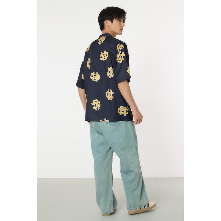 モノグラムバンドカラーシャツ | RODEO CROWNS WIDE BOWL | 詳細画像19 