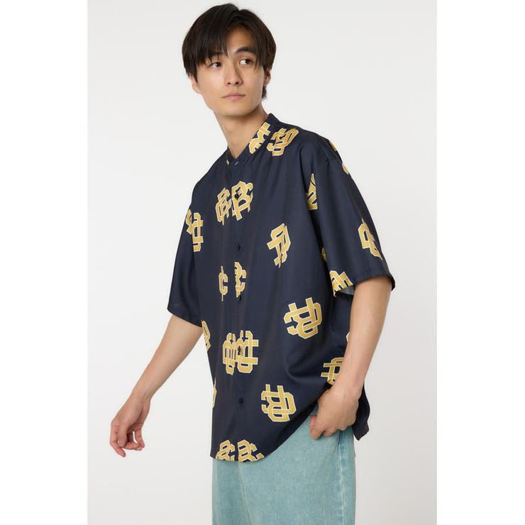 モノグラムバンドカラーシャツ | RODEO CROWNS WIDE BOWL | 詳細画像16 