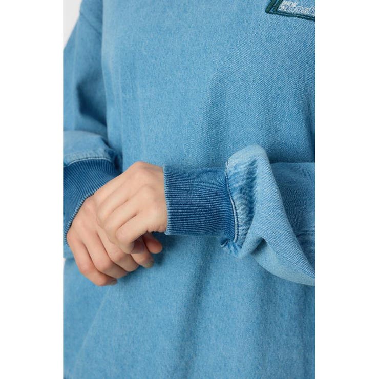 ラインドッキングデニムトップス | RODEO CROWNS WIDE BOWL | 詳細画像12 