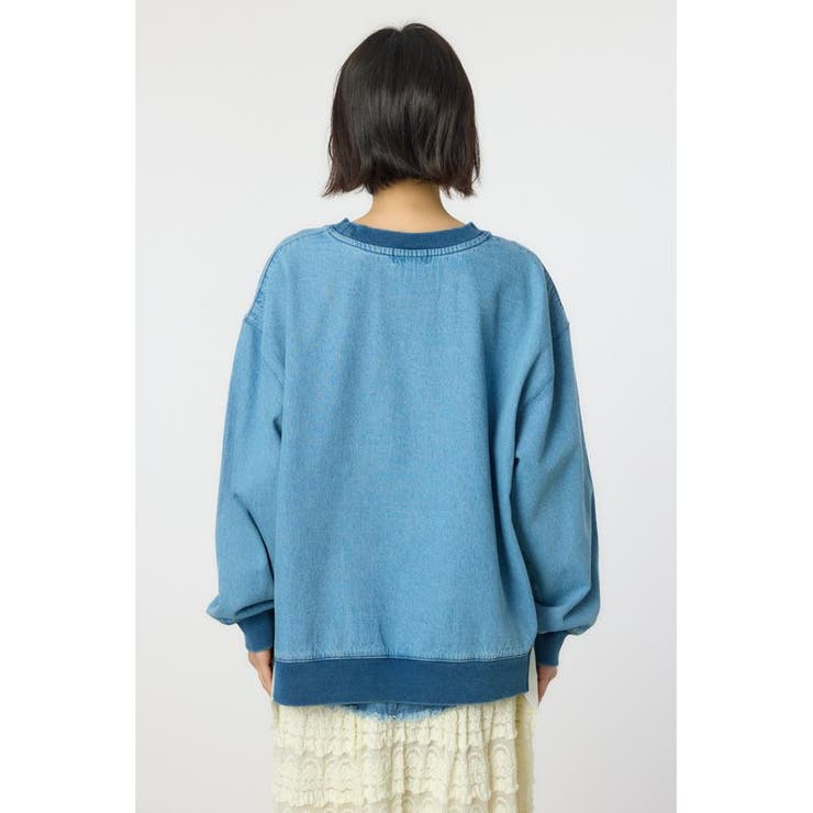 ラインドッキングデニムトップス | RODEO CROWNS WIDE BOWL | 詳細画像9 