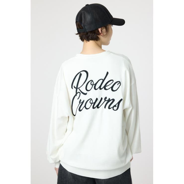 スクリプト LOGO ニットカーディガン | RODEO CROWNS WIDE BOWL | 詳細画像1 