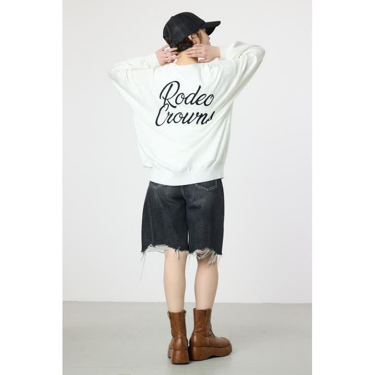 スクリプト LOGO ニットカーディガン | RODEO CROWNS WIDE BOWL | 詳細画像6 