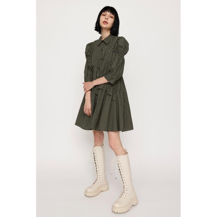 SHIRRING FRILL SH ワンピース | SLY OUTLET | 詳細画像1 