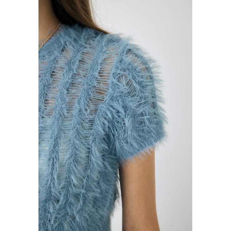 SHEER SHAGGY ニット | MOUSSY OUTLET | 詳細画像20 