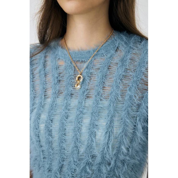 SHEER SHAGGY ニット | MOUSSY OUTLET | 詳細画像18 
