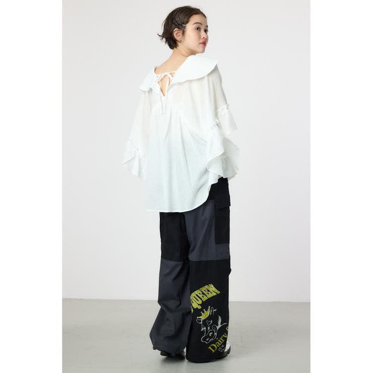 ボリュームフリルチュニック | RODEO CROWNS WIDE BOWL | 詳細画像5 