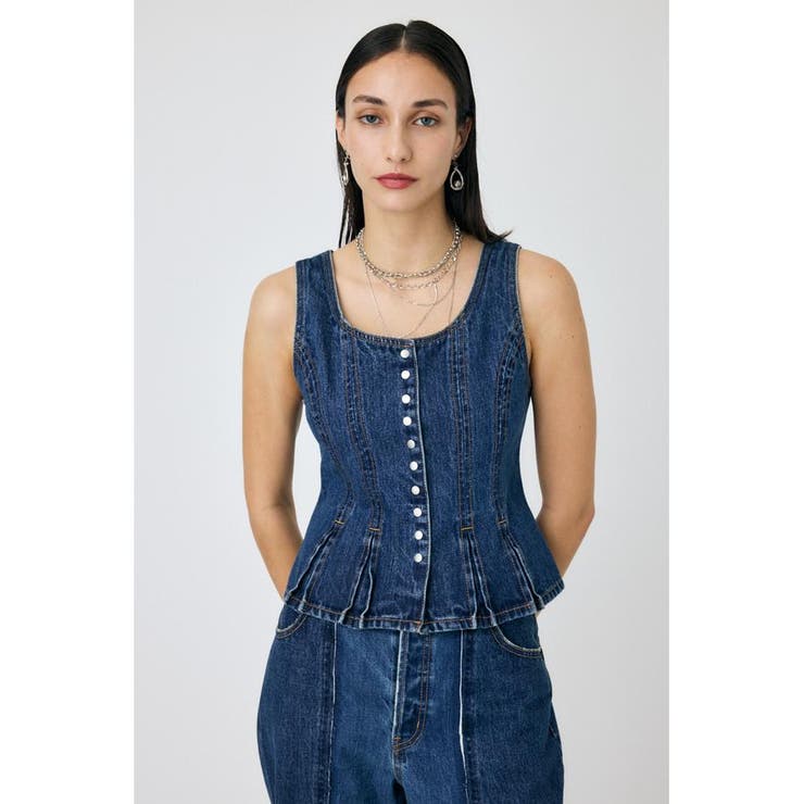 BUTTON UP デニムトップス | MOUSSY OUTLET | 詳細画像20 
