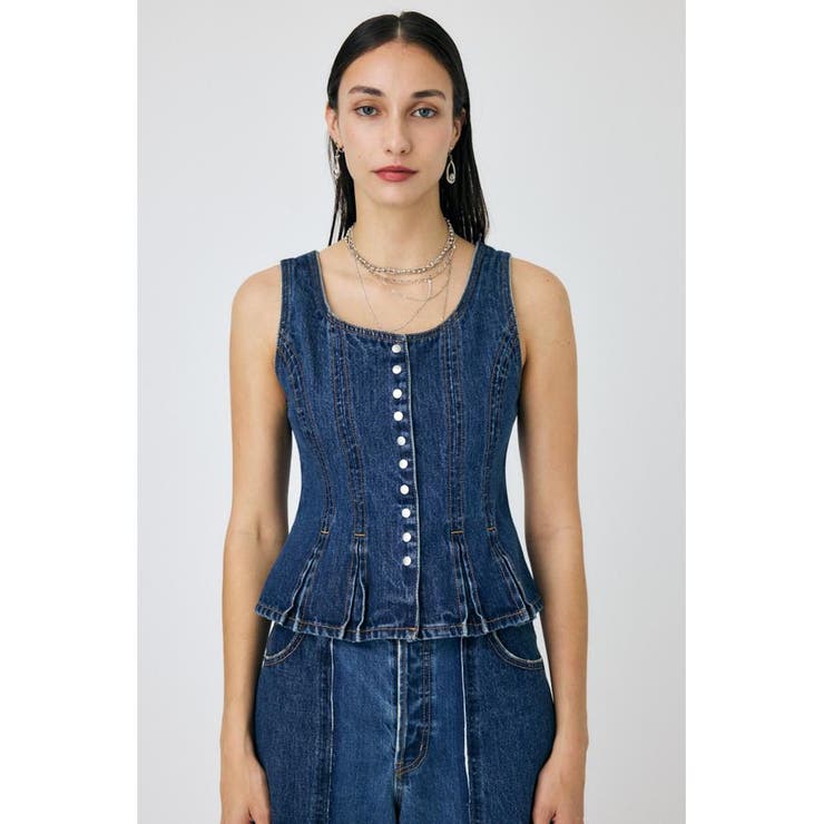 BUTTON UP デニムトップス | MOUSSY OUTLET | 詳細画像21 