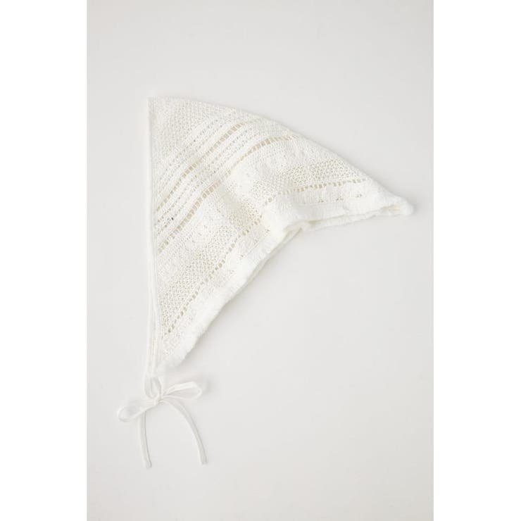 O/WHT1 | LACE スカーフ | MOUSSY OUTLET
