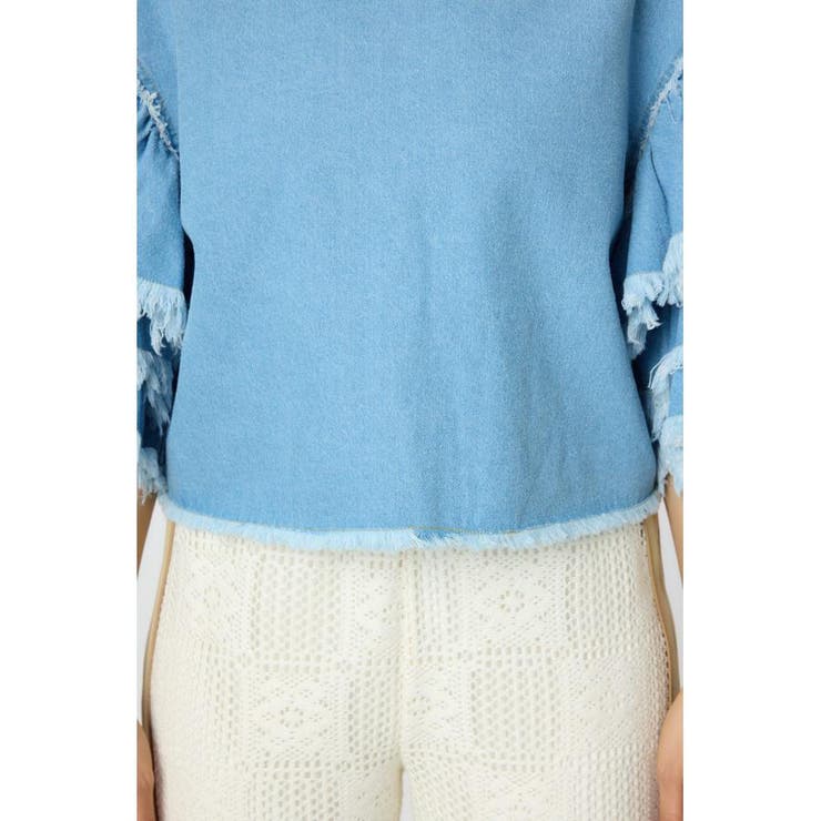 アームフリルデニムトップス | RODEO CROWNS WIDE BOWL | 詳細画像21 