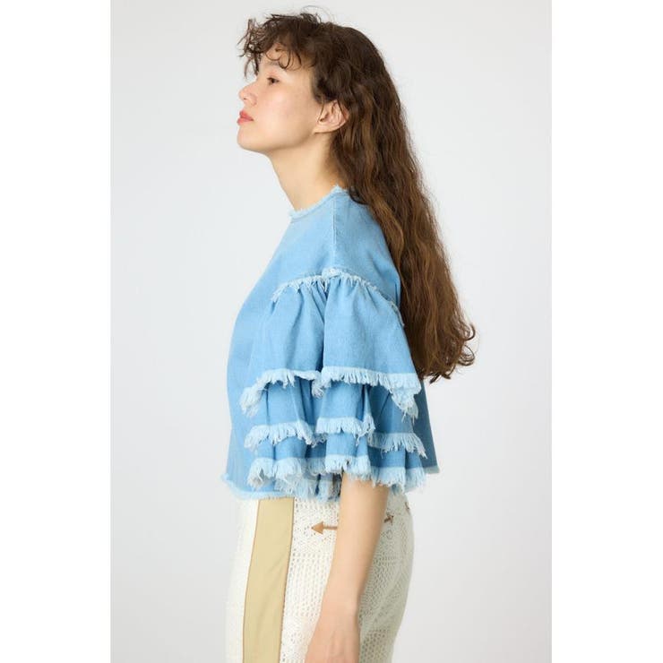 アームフリルデニムトップス | RODEO CROWNS WIDE BOWL | 詳細画像11 