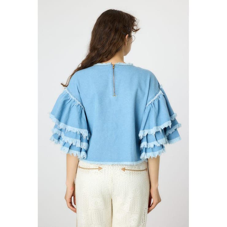 アームフリルデニムトップス | RODEO CROWNS WIDE BOWL | 詳細画像17 