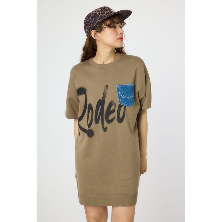 スプレーロゴニットワンピース | RODEO CROWNS WIDE BOWL | 詳細画像21 