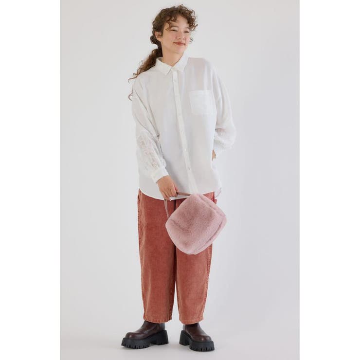 フリンジジャガード切替シャツ | RODEO CROWNS WIDE BOWL | 詳細画像5 