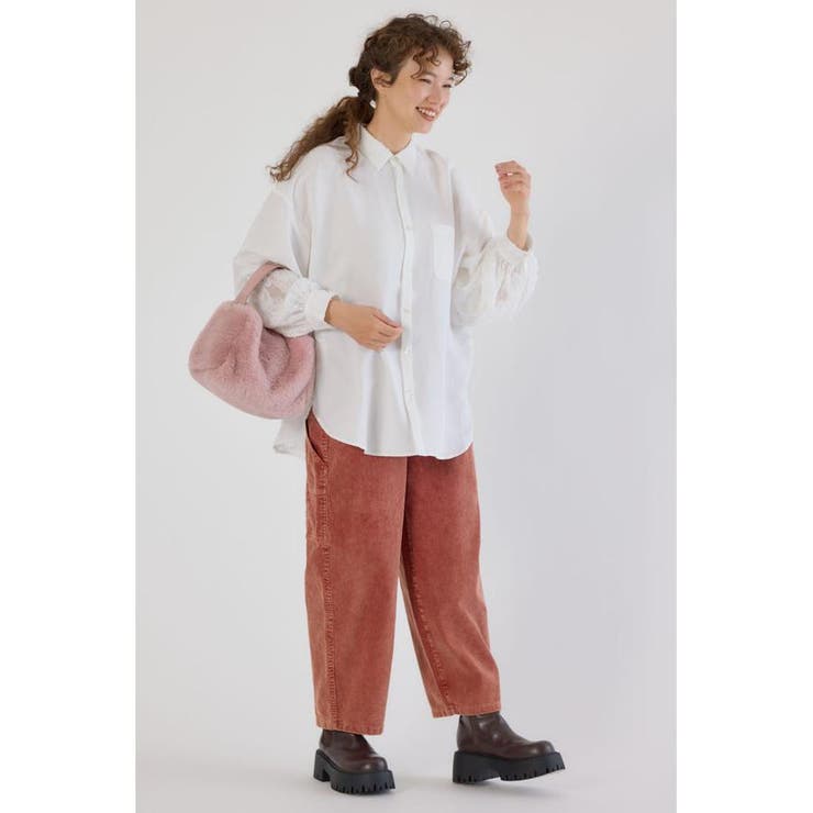 フリンジジャガード切替シャツ | RODEO CROWNS WIDE BOWL | 詳細画像6 