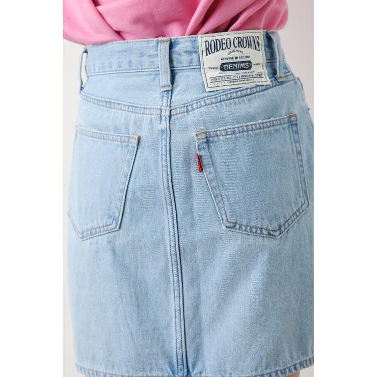 LOSE COLOR DENIM MINI SKIRT | RODEO CROWNS WIDE BOWL | 詳細画像11 