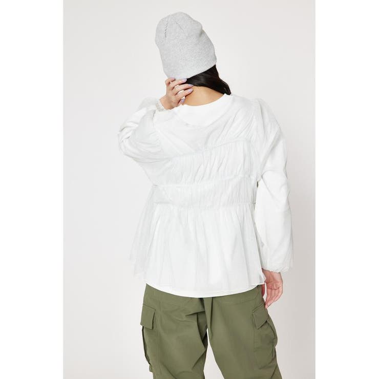 チュール2WAYトップス | RODEO CROWNS WIDE BOWL | 詳細画像3 