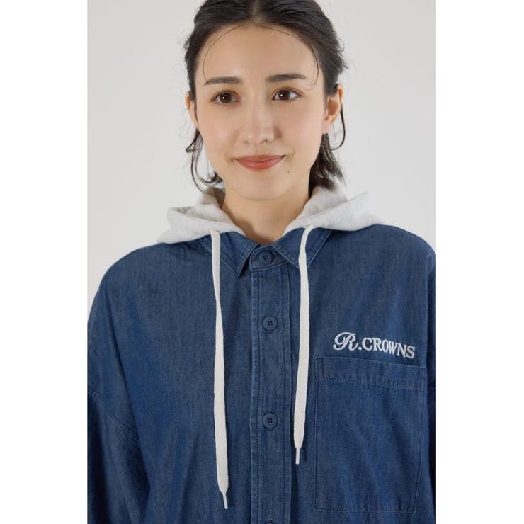 フード付きロゴシャツワンピース | RODEO CROWNS WIDE BOWL | 詳細画像17 