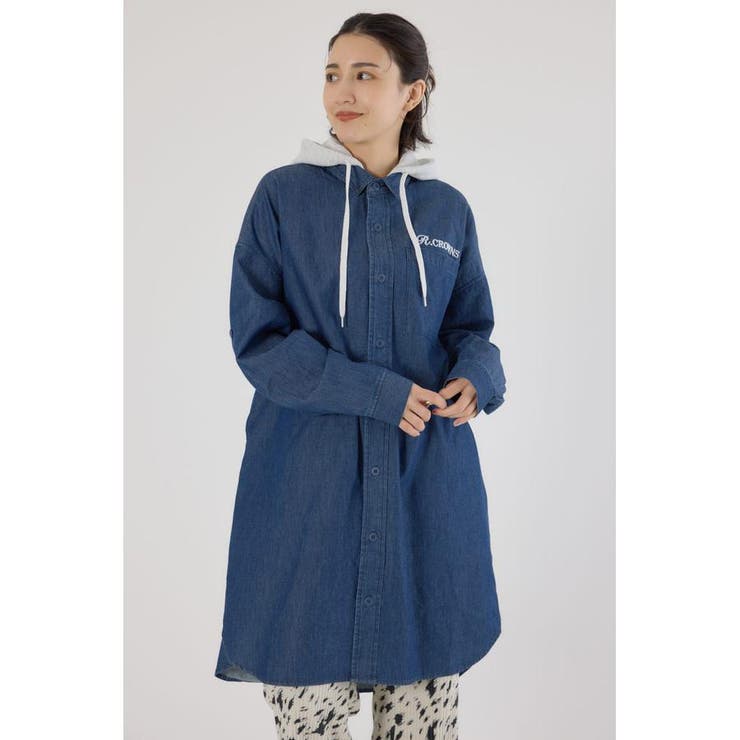 フード付きロゴシャツワンピース | RODEO CROWNS WIDE BOWL | 詳細画像9 