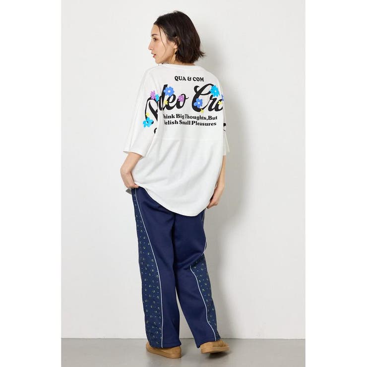 フラワースクリプトロゴ5分袖Tシャツ | RODEO CROWNS WIDE BOWL | 詳細画像5 