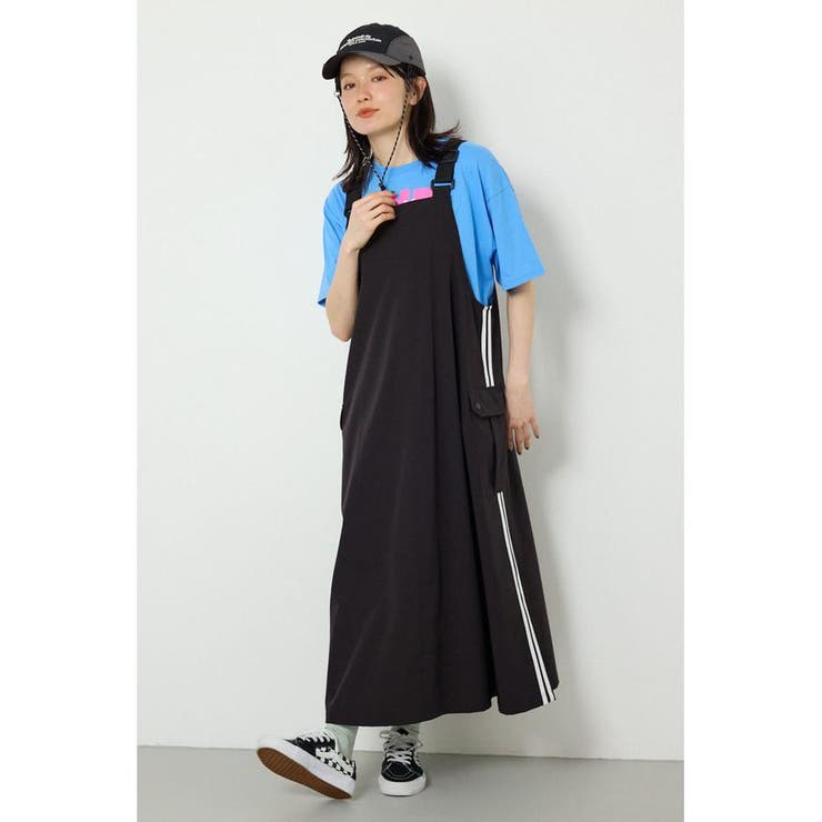 W/Rサイドラインジャンパースカート | RODEO CROWNS WIDE BOWL | 詳細画像1 