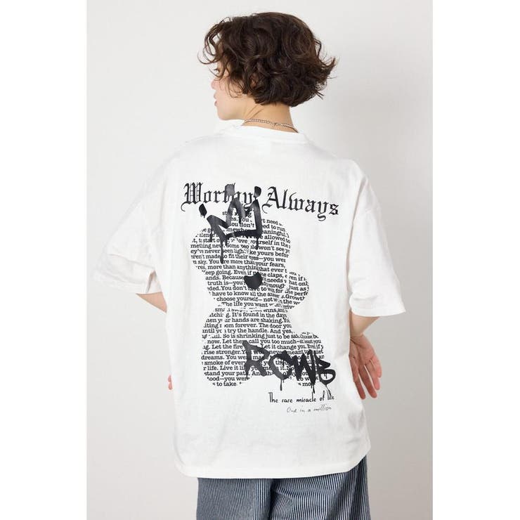 Font Bear Tシャツ | RODEO CROWNS WIDE BOWL | 詳細画像2 
