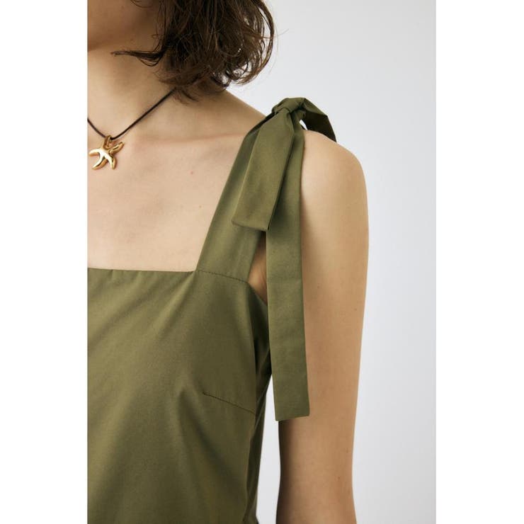 SHOULDER RIBBON LONG ワンピース | MOUSSY OUTLET | 詳細画像15 