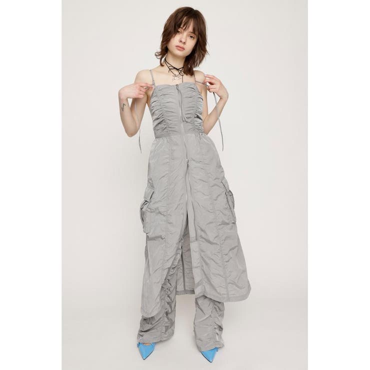FRONT ZIP GATHER CAMI ワンピース | SLY OUTLET | 詳細画像12 