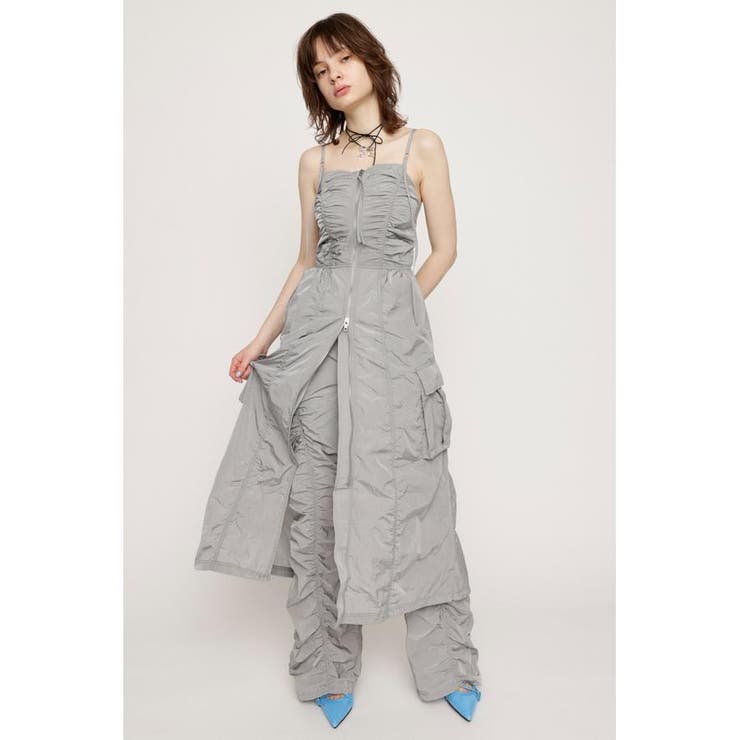 FRONT ZIP GATHER CAMI ワンピース | SLY OUTLET | 詳細画像13 